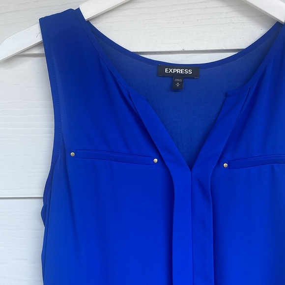 Royal Blue Blouse from Express, size M. - Picture 2 of 5